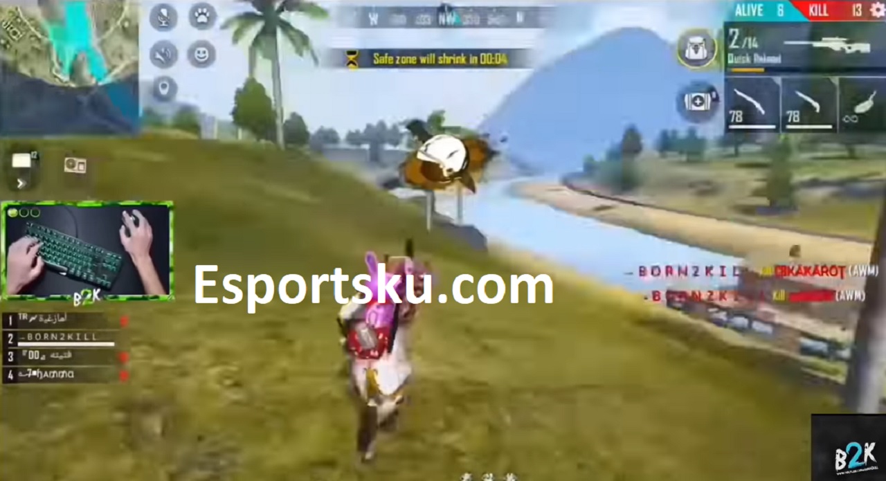Pemain Pro AWM Free Fire Dunia