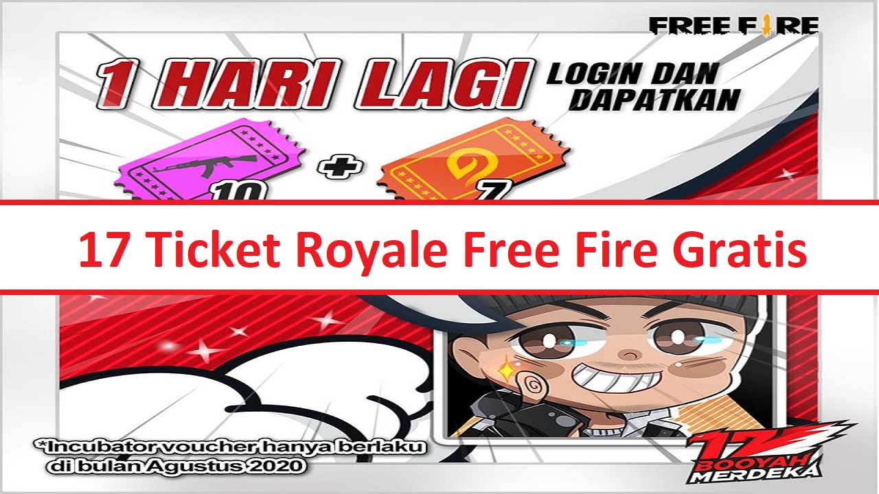 17 Ticket Royale FF Gratis Di Event Free Fire - Esportsku