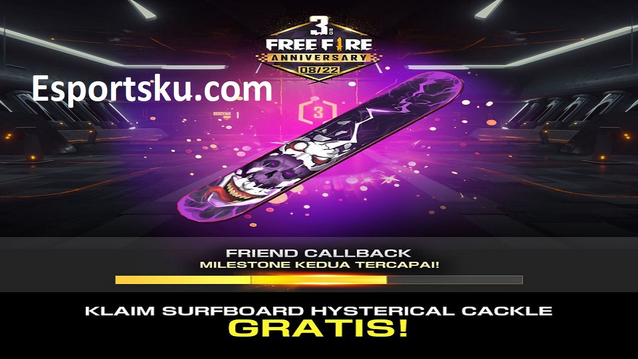 Surfboard Maniac Free Fire Di Milestone Event FF
