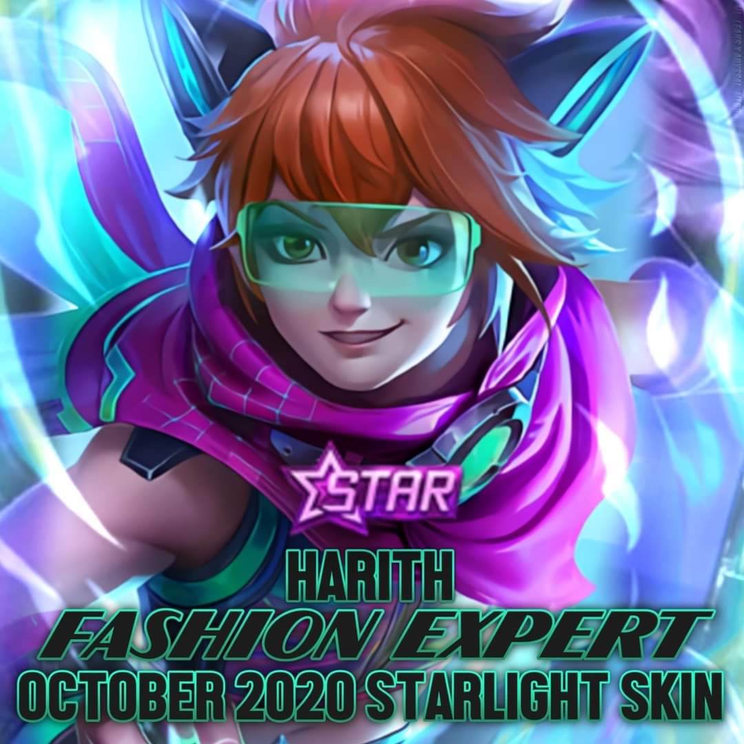 Bocoran Skin Starlight Member Oktober 2020 Mobile Legends, Ada Harith