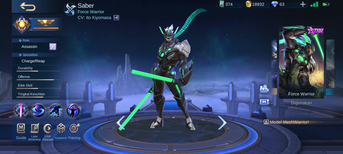 6 Best Saber Skins in Mobile Legends (ML)