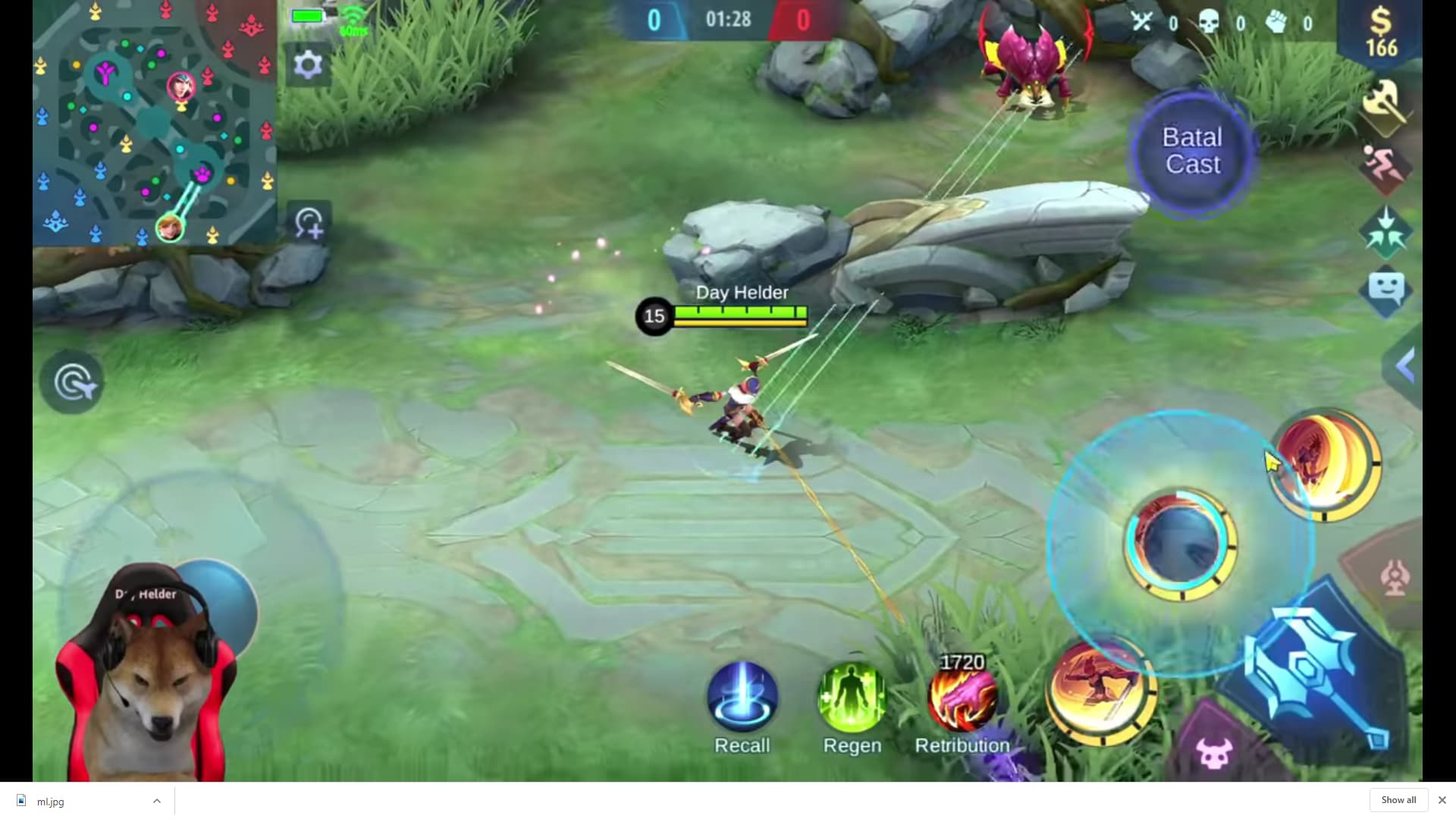 Después de la actualización de Mobile Legends, ¡hay un error de animación de fanny ML que se convierte en una estatua!