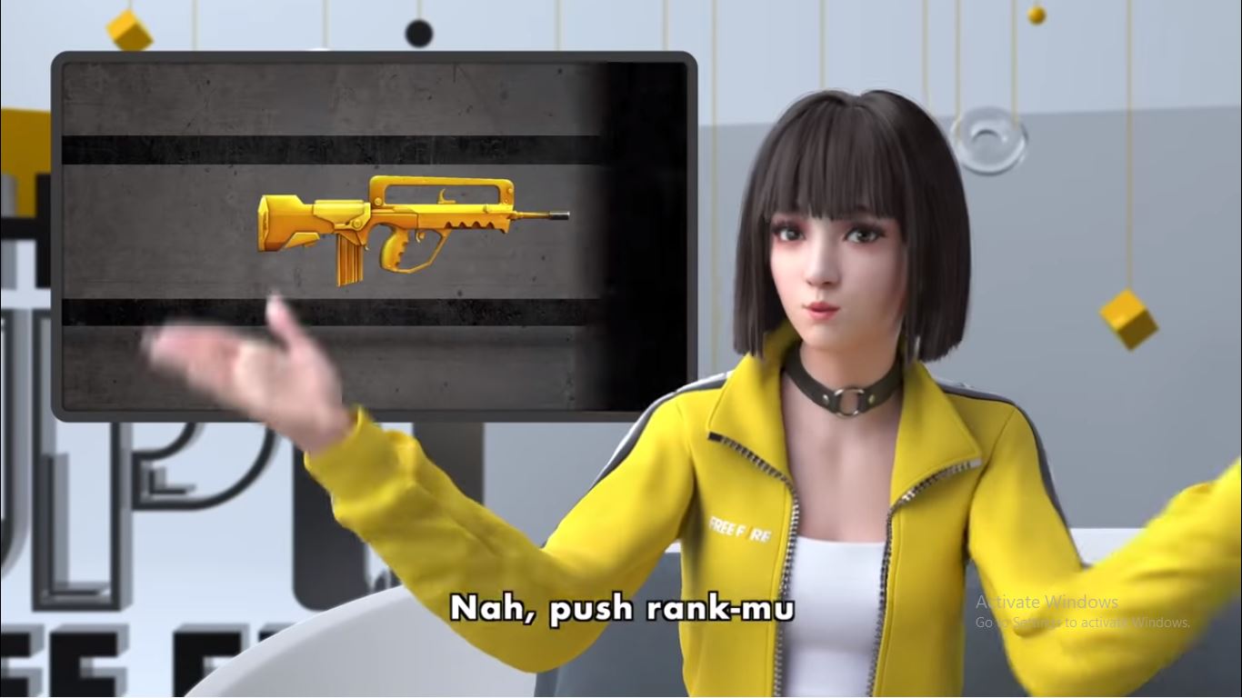 Cara Mendapatkan Skin The Golden Famas Free Fire