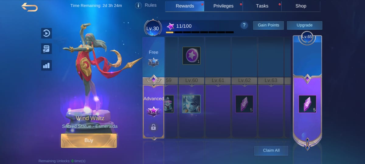 Cómo obtener una estatua sagrada gratis en Mobile Legends (ML)