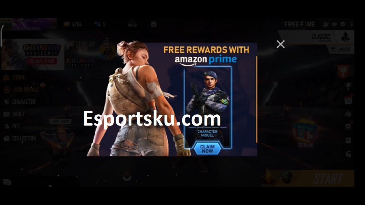 Event Amazon Prime Ff Hadir Di Free Fire Indonesia Esportsku