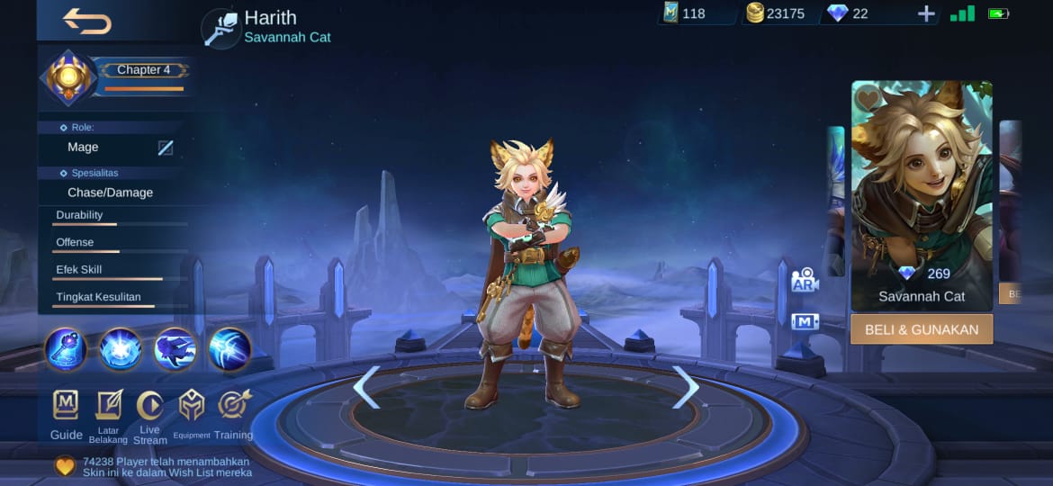 4 mejores pieles para Harith en Mobile Legends (ML)