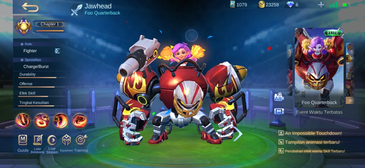 4 Best Skins for Jawhead Mobile Legends (ML)