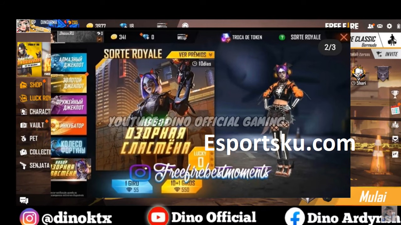 Leaks Of The New Pumpkin Lady Ff Diamond Royale Free Fire Game News Leaks Of The New Pumpkin Lady Ff Diamond Royale Free Fire Game News