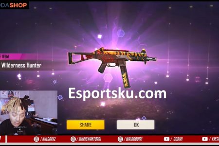 Skin Ump Harimau Ff Dan Famas Tiger Free Fire Spesial Esportsku