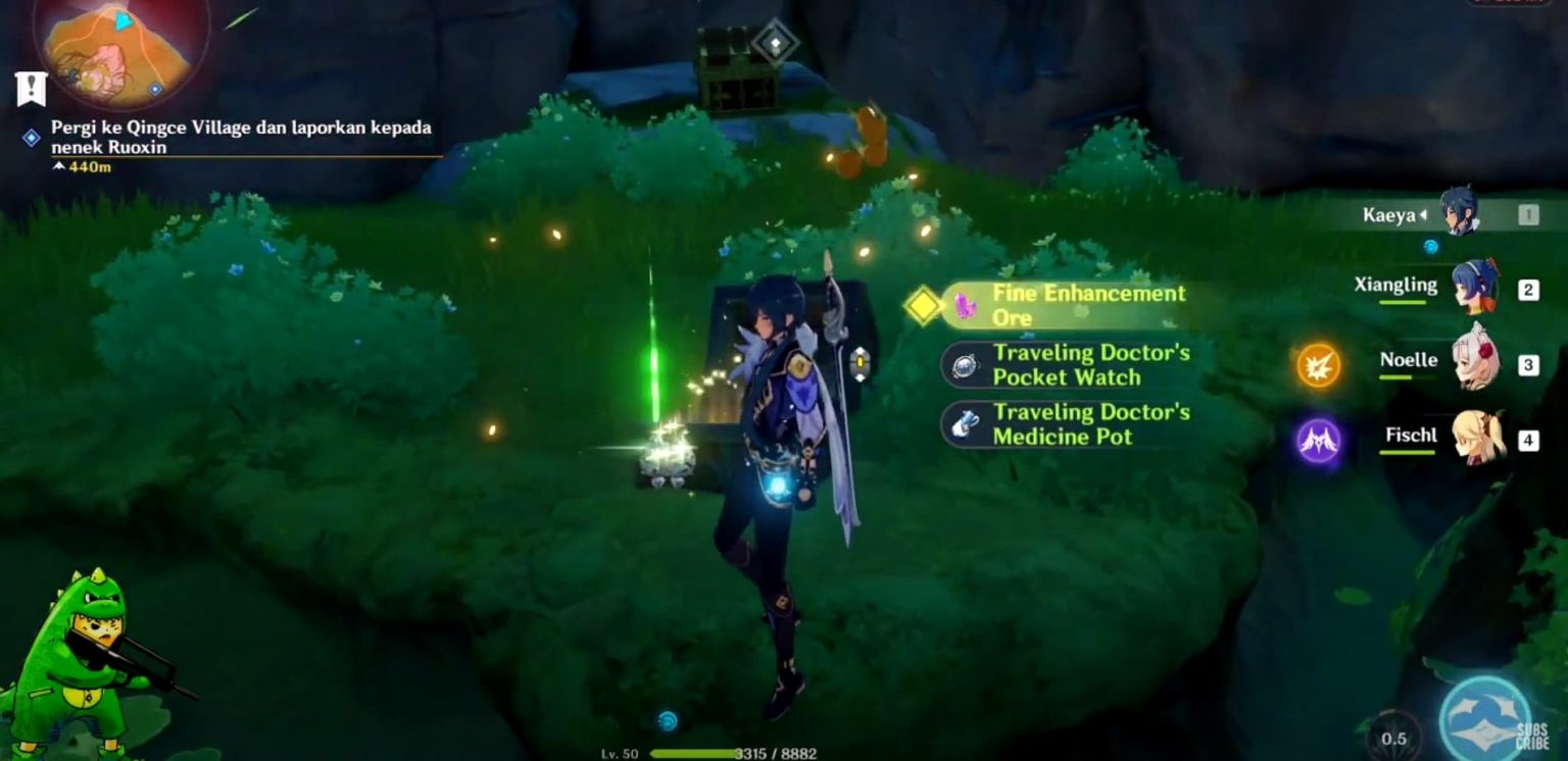 Genshin Impact Misi Puncak Tertinggi Qingce Village Esportsku