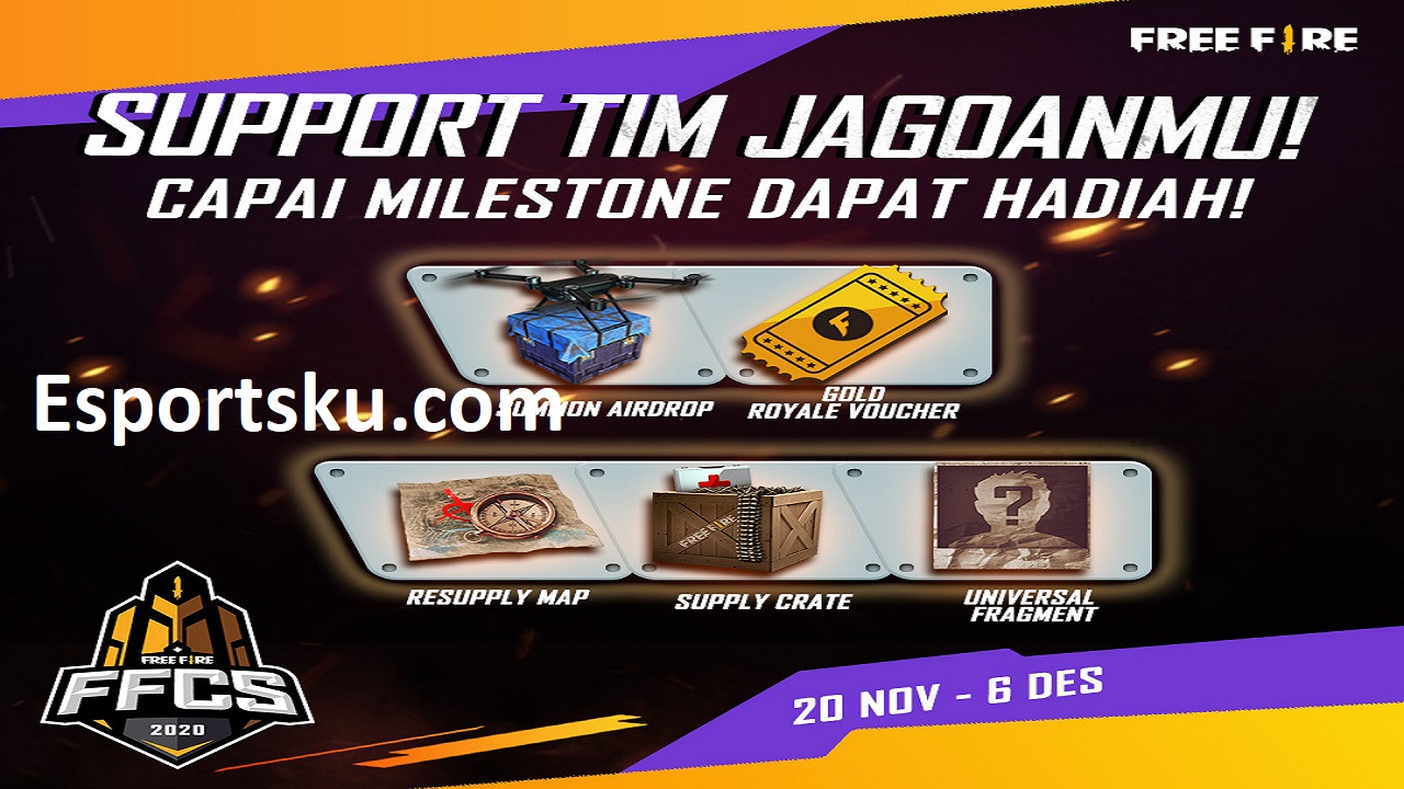 Ff Item Prizes Support The Free Fire Indonesia Team At Ffcs Everyday News