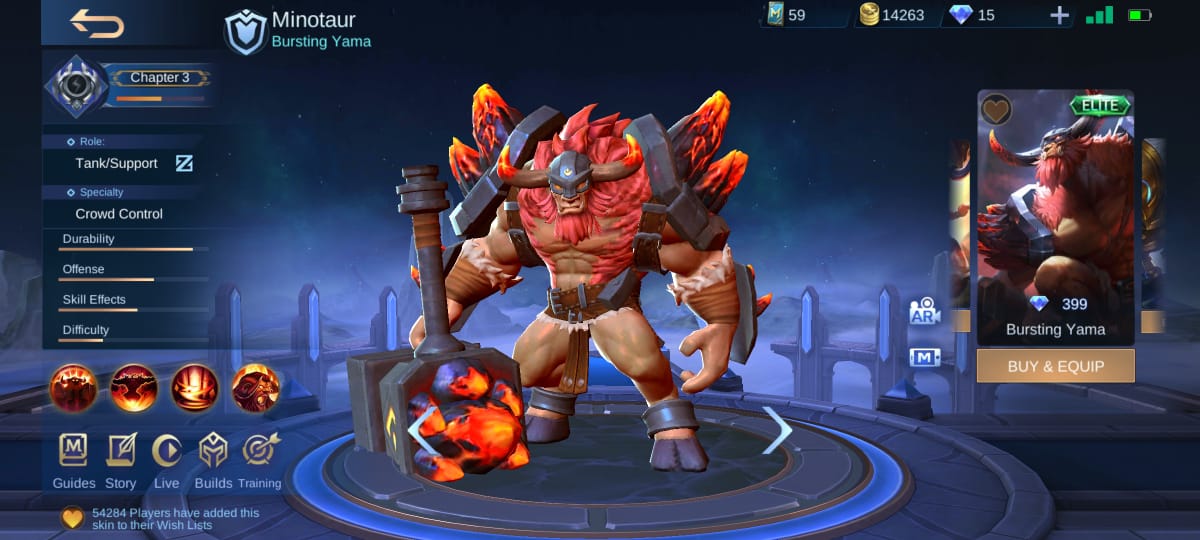 4 mejores pieles de minotauro en Mobile Legends (ML)