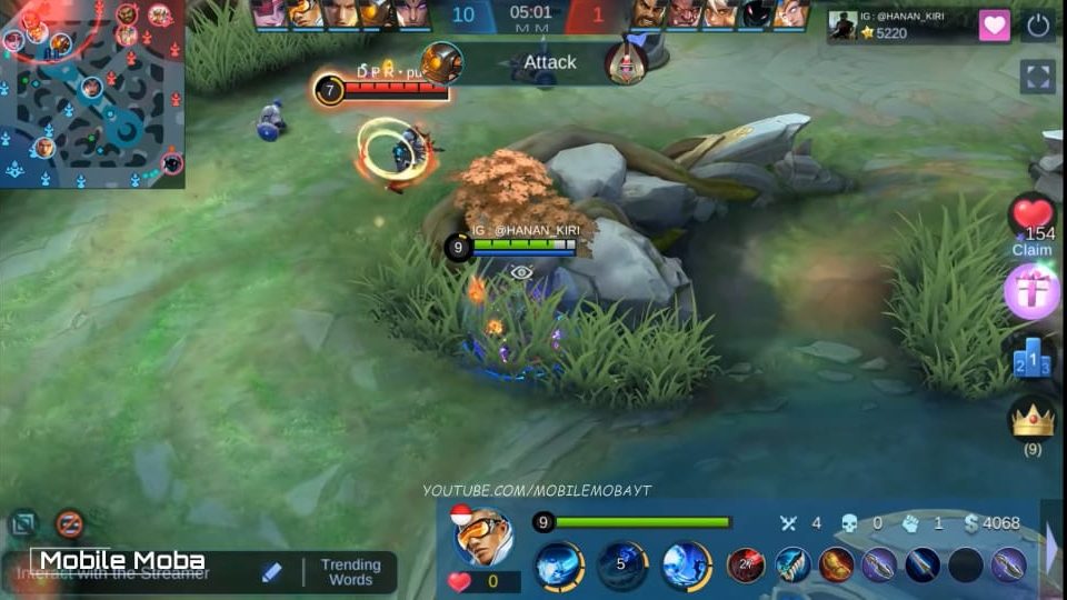 5 errores del usuario Bruno en Mobile Legends (ML)