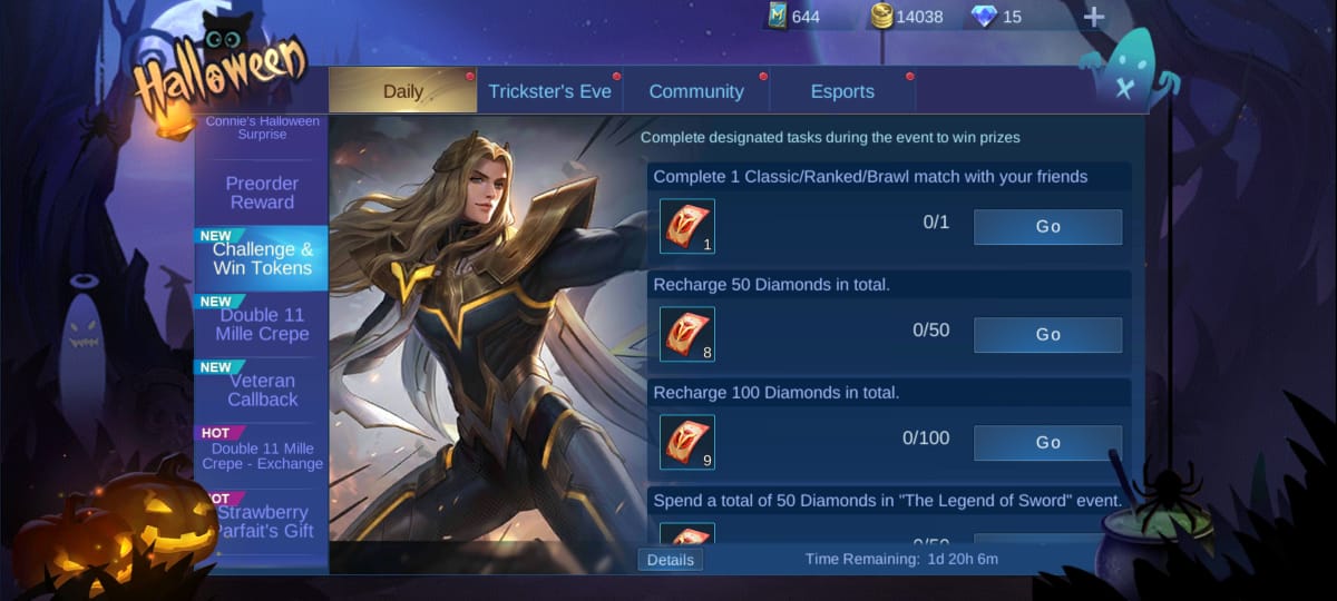 Trucos para conseguir Skin Swordmaster Lancelot Mobile Legends (ML)