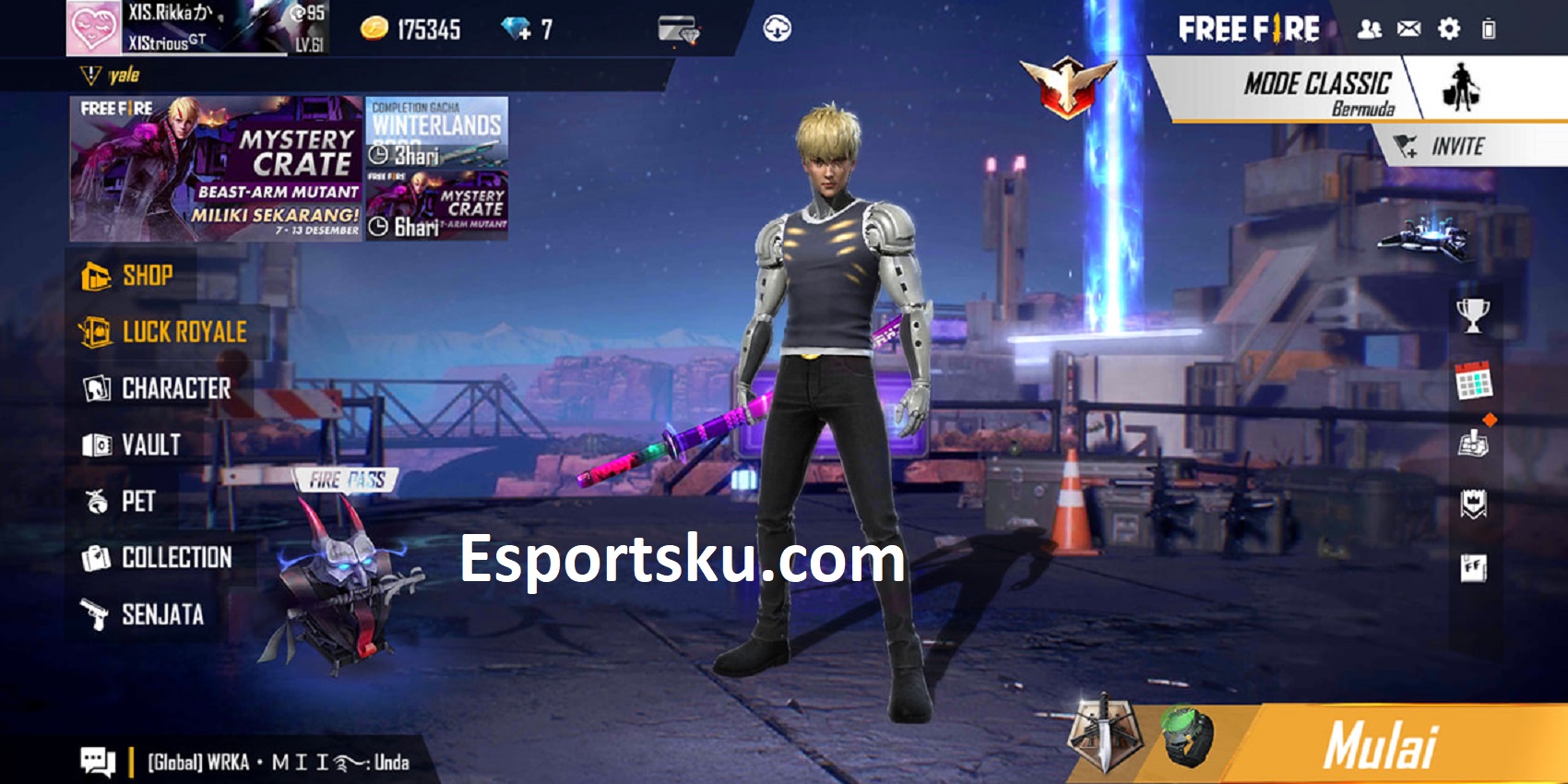 Bundle Genos Free Fire (FF) Terbaru! Esportsku