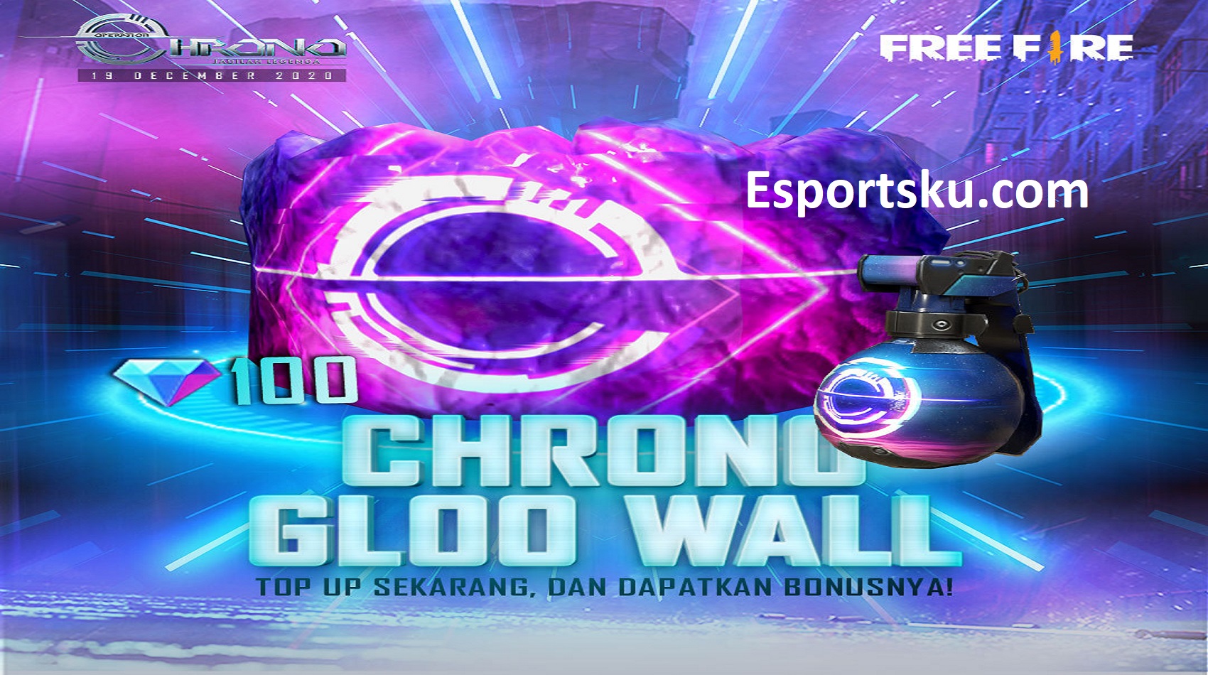 How To Get Gloo Wall Chrono Free Fire Ff Game News How To Get Gloo Wall Chrono Free Fire Ff Game News