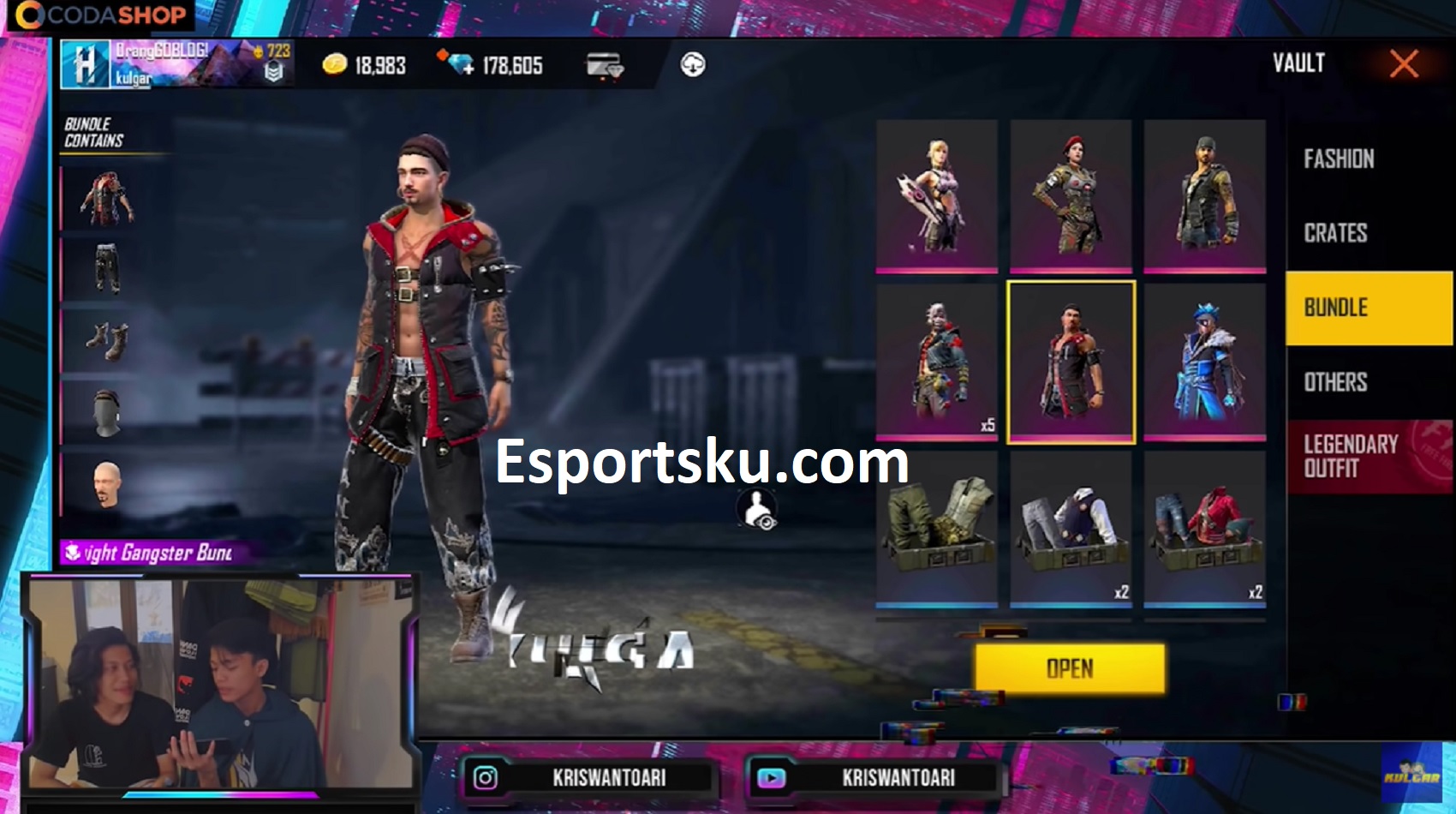 Leaked Midnight Gangster Free Fire Ff Bundle Everyday News