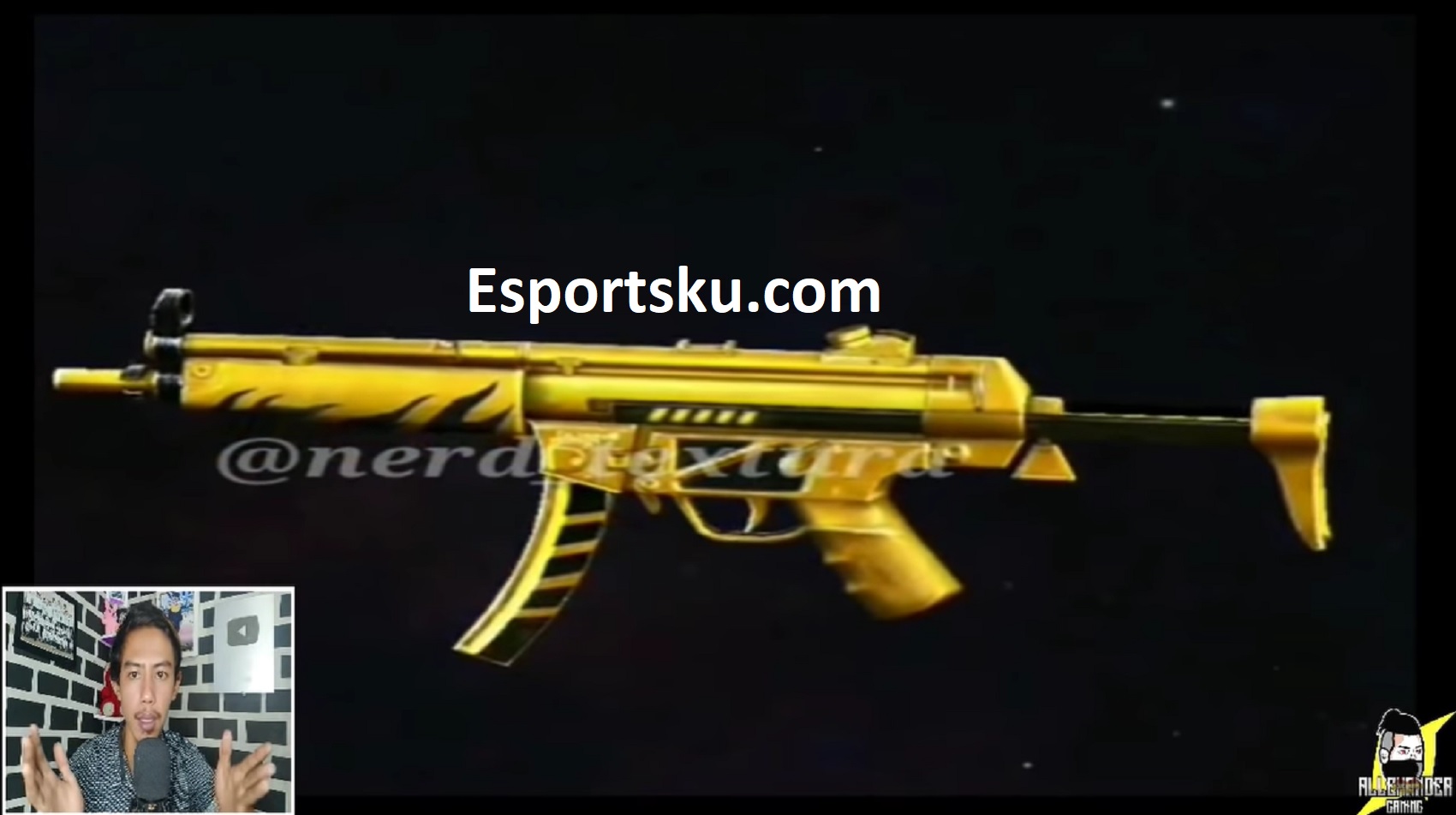 Skin MP5 Gold FF Clash Squad Terbaru Free Fire – Esportsku