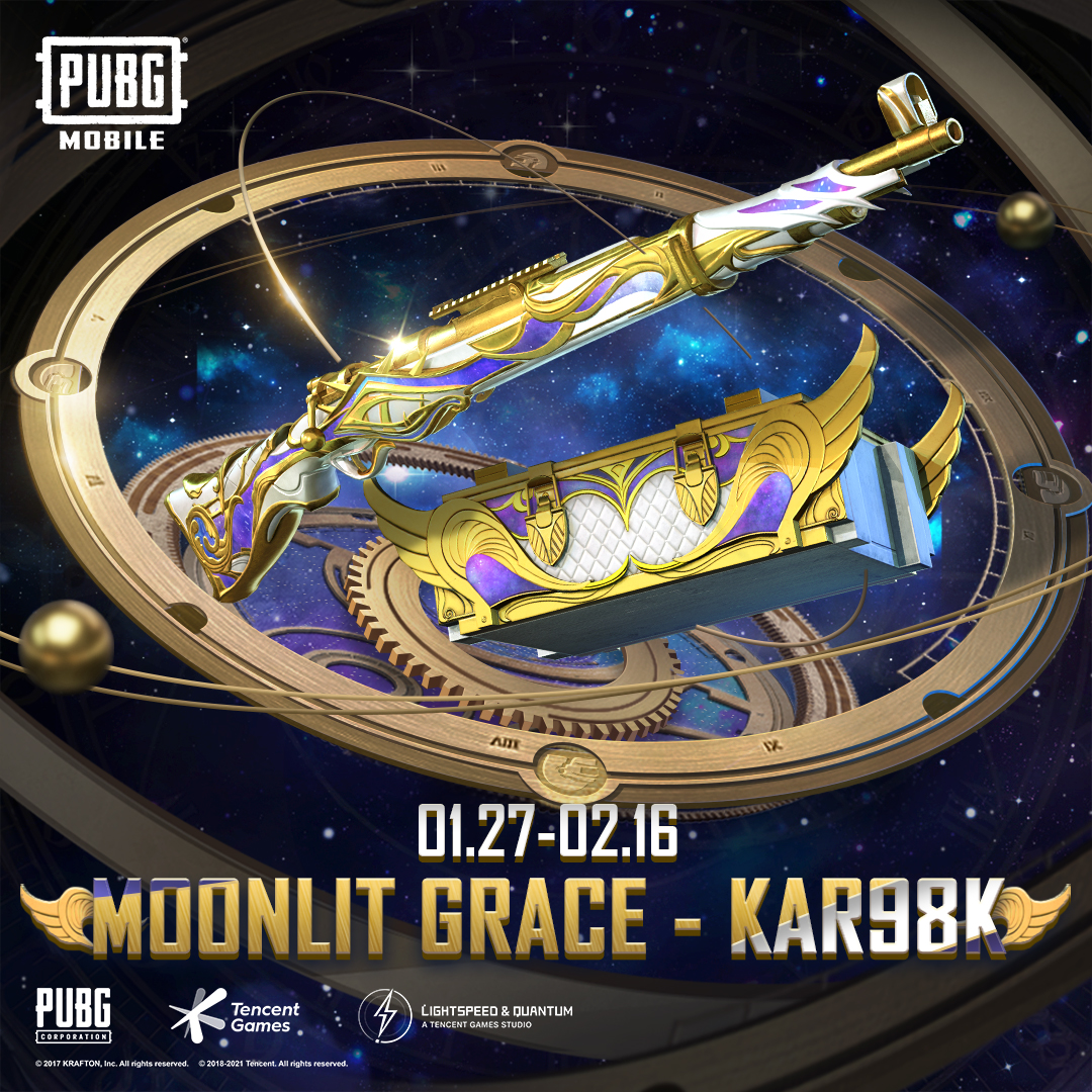 skin senjata Moonlit Grace Kar98k