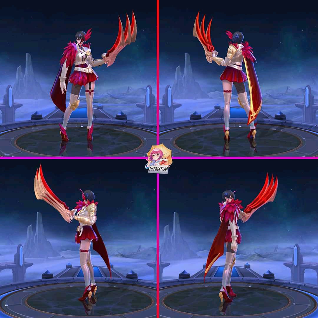 Mobile Legends presenta la piel pintada de Natalia Crimson Raven ML