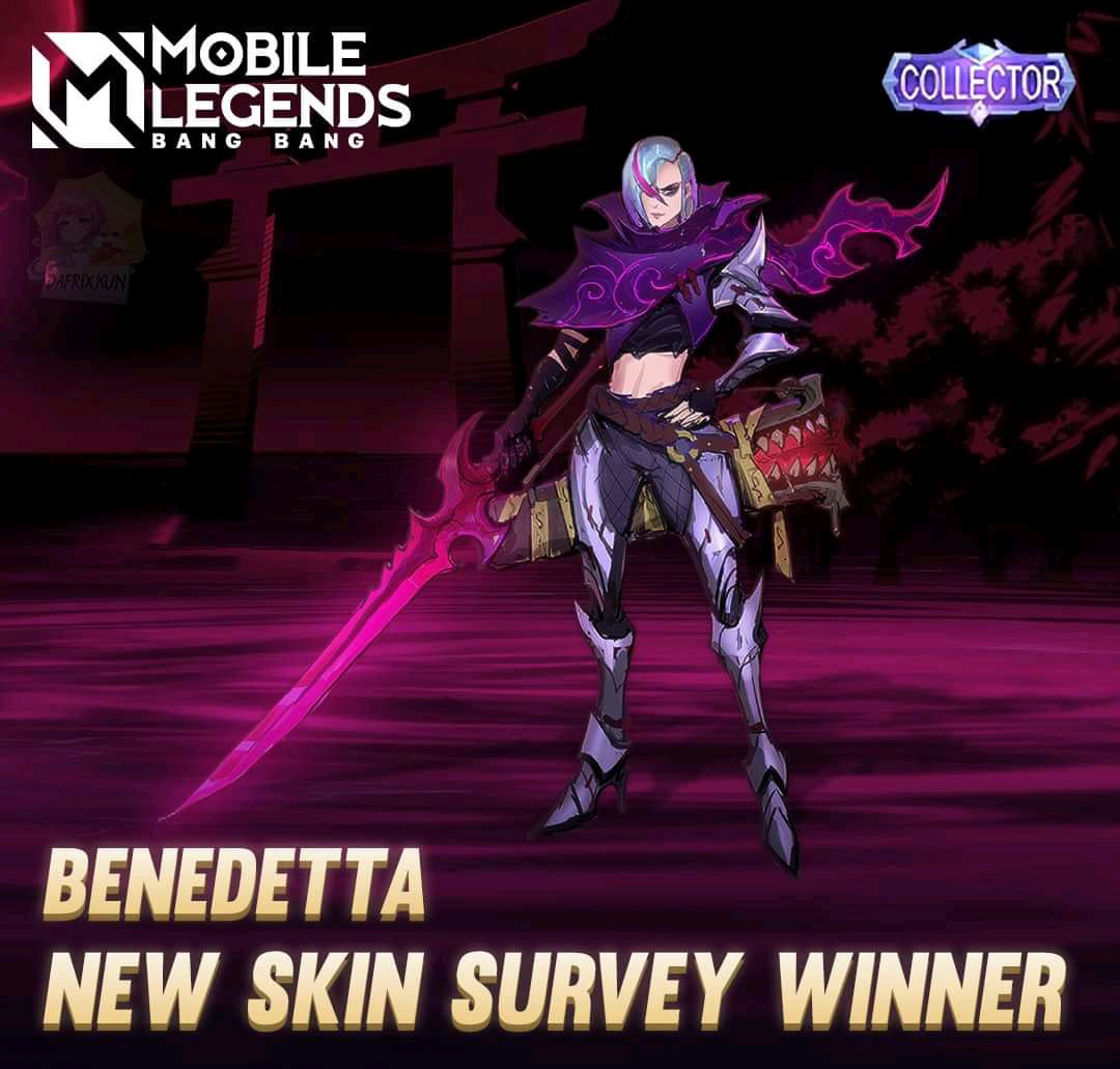 Latest Leaks Skin Collector Benedetta Mobile Legends (ML) - Everyday News