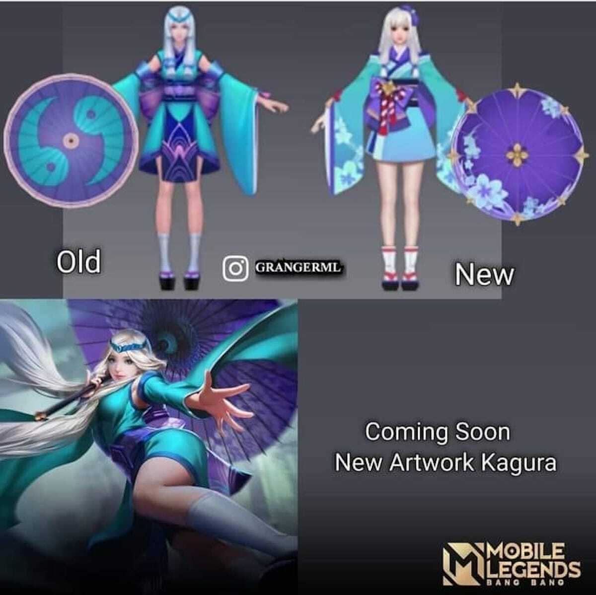 Remodelar Kagura lo hace más bonito en Mobile Legends (ML)