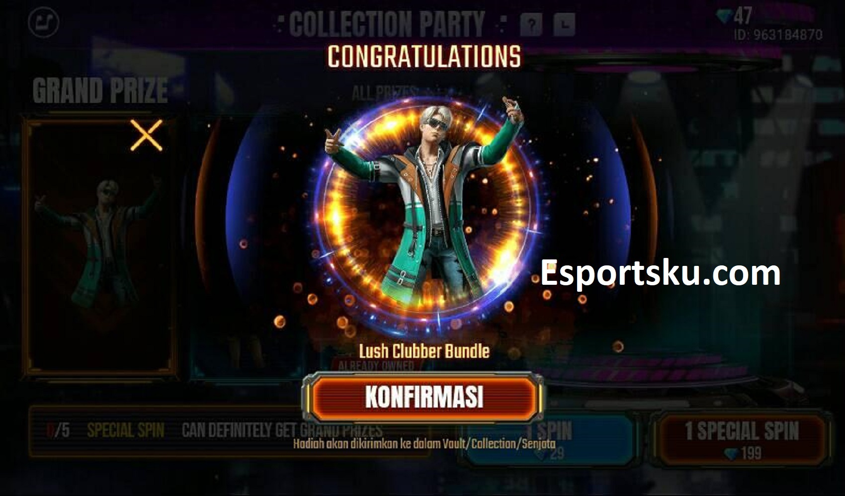 How To Get The Lush Clubber Free Fire Ff Bundle Game News