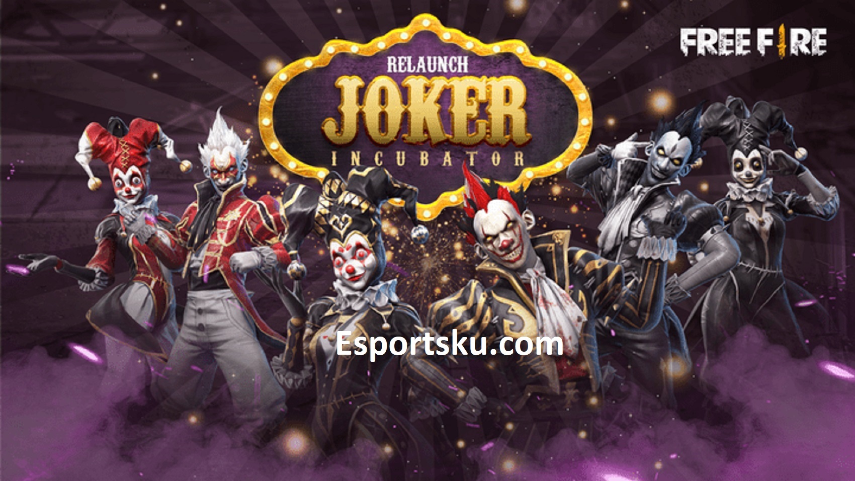 Discount Spin Incubator February 2021 Ff Golden Clown In Free Fire Everyday News