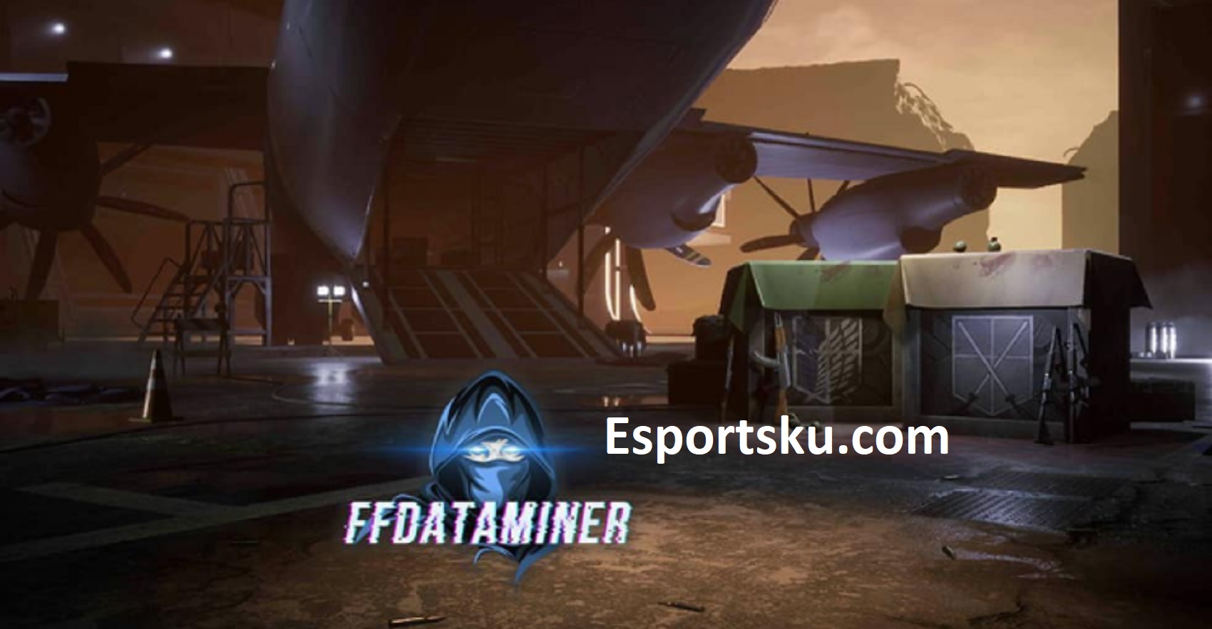Lobby Terbaru FF Spesial Free Fire X Attack On Titan Esportsku