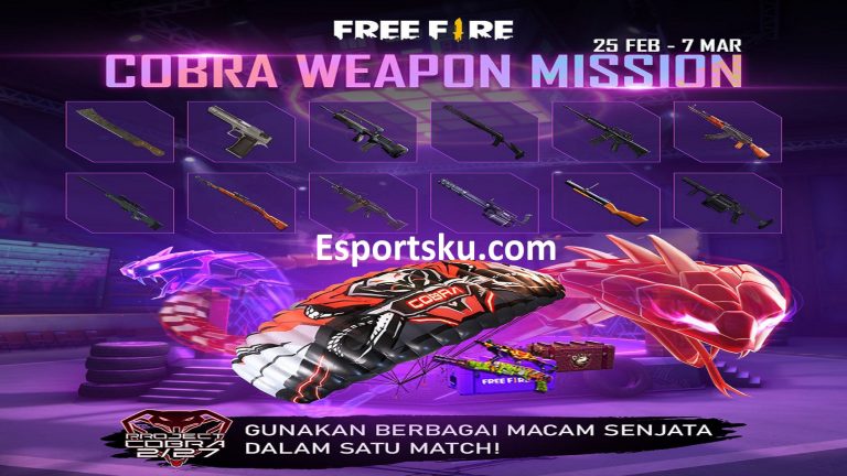 How to Get Cobra Free Fire Special Parasute Skin (FF ...