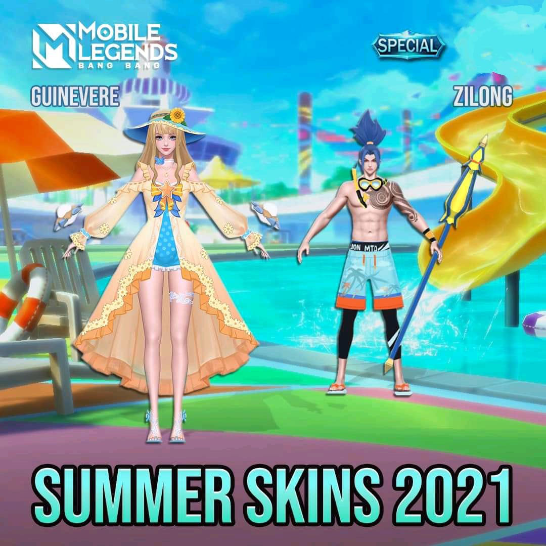 2 Hero Ini Dapatkan Skin Summer 2021 Di Mobile Legends!
