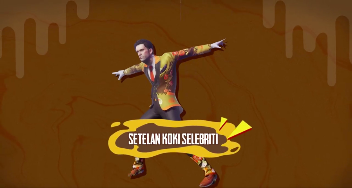 set outfit Celebrity Chef