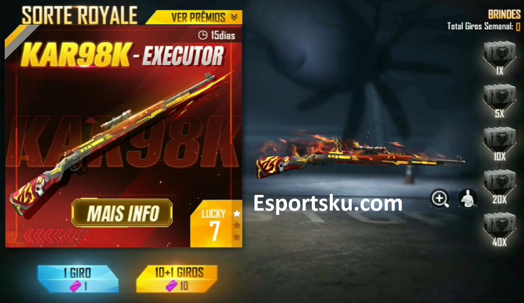 Free Fire Ff Latest Weapon Royale Leak March 2021 Everyday News