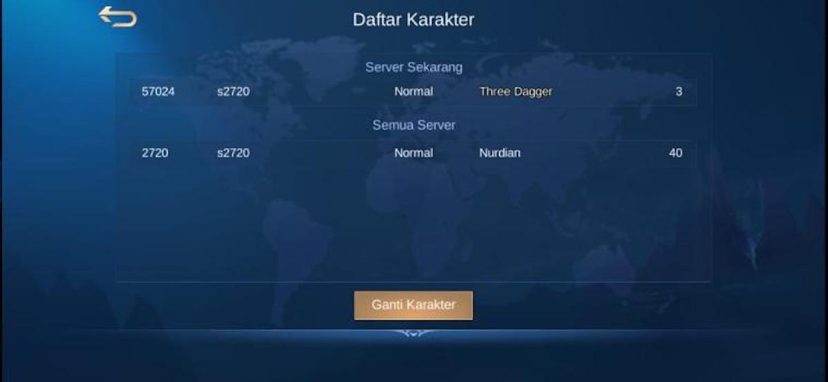Cara Memunculkan Server List di Mobile Legends (ML)