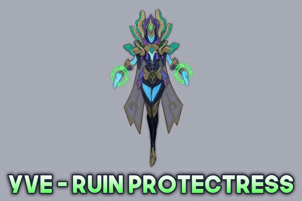 Bocoran Skin Yve Ruin Protectress Mobile Legends 2021