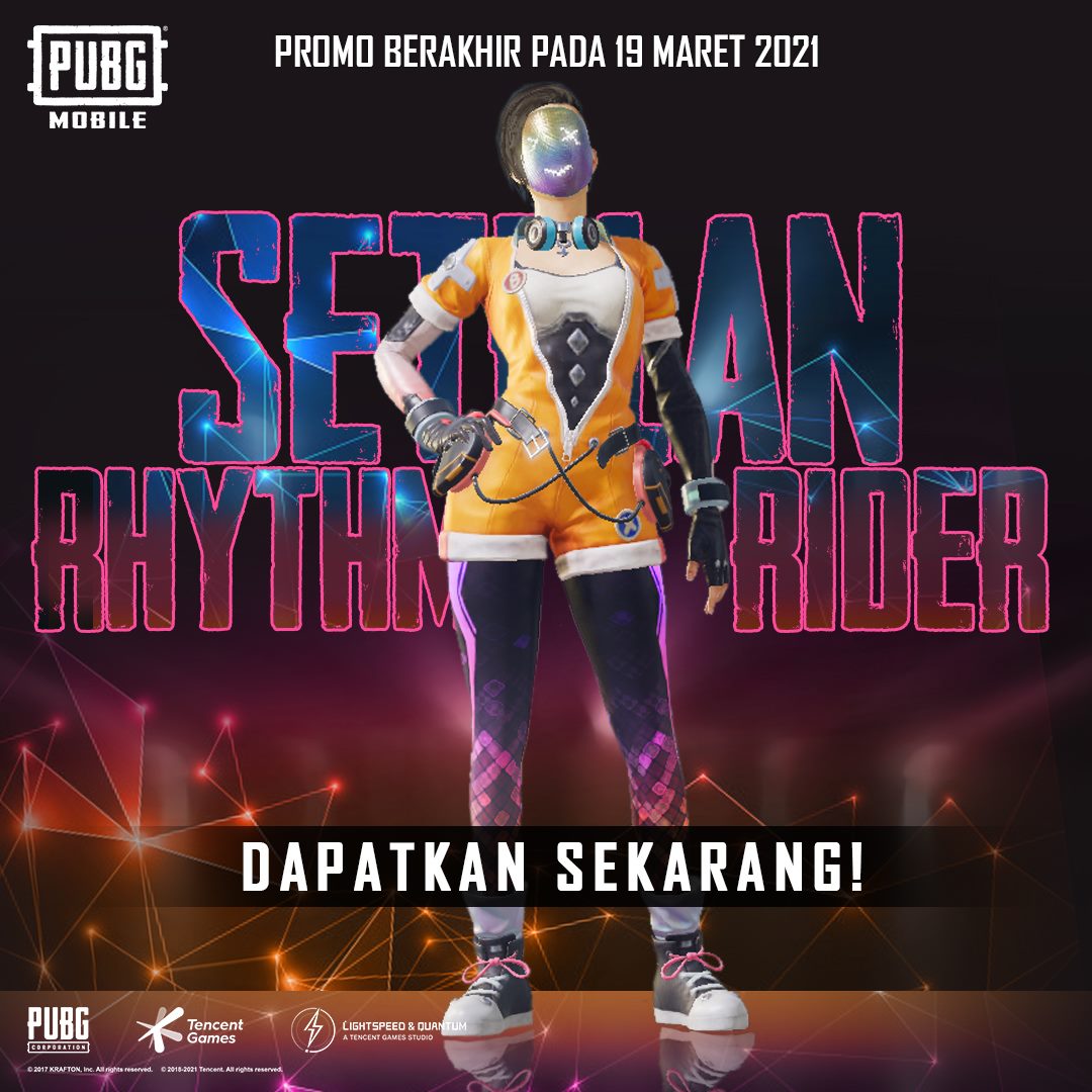  promo setelan Rhythm Rider