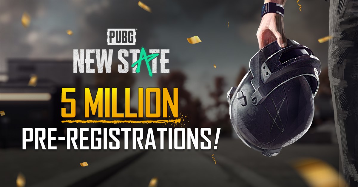 prapendaftaran PUBG New State tembus angka 5 juta