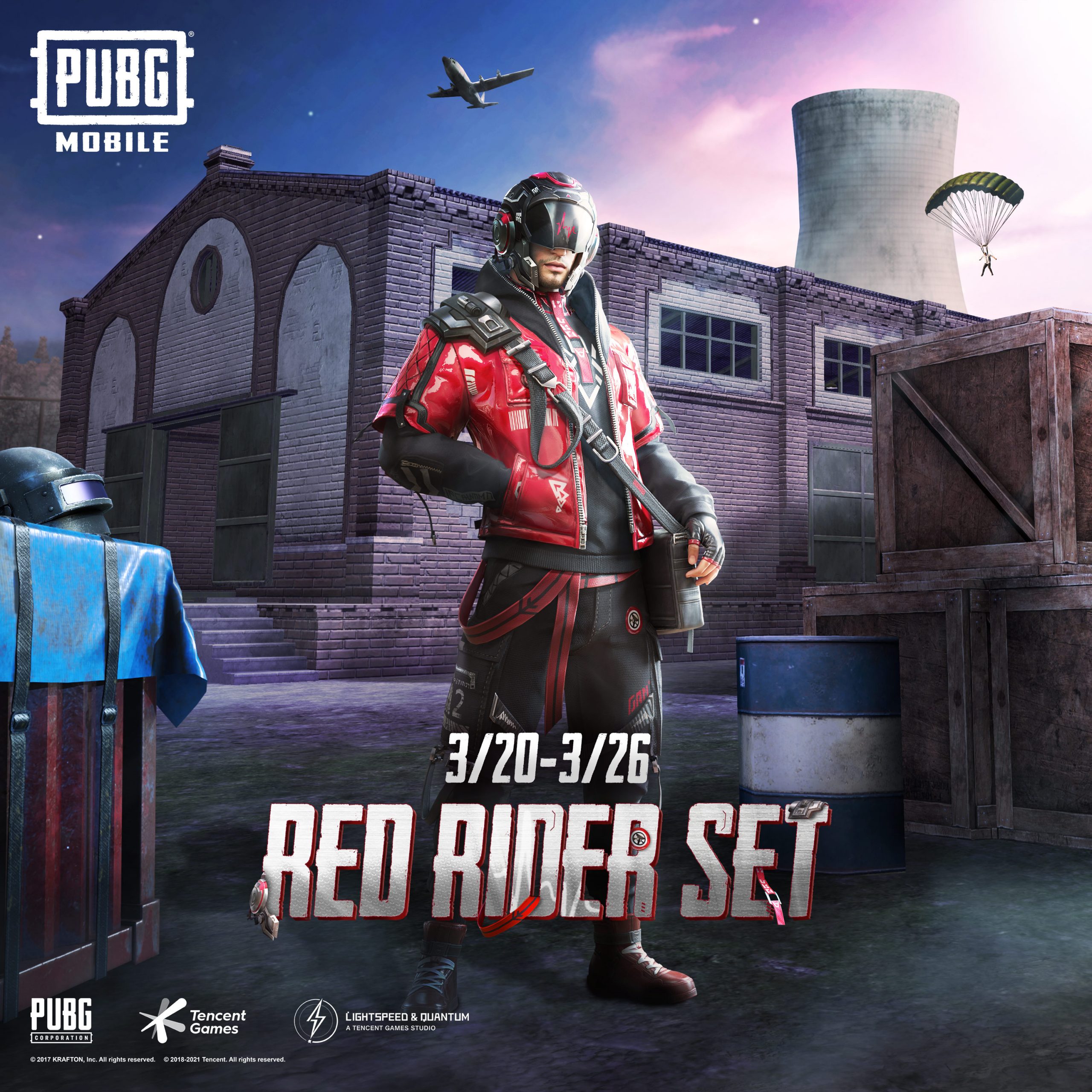 Set Outfit Red Rider Tersedia Di PUBG Mobile Dalam Periode Sangat Terbatas